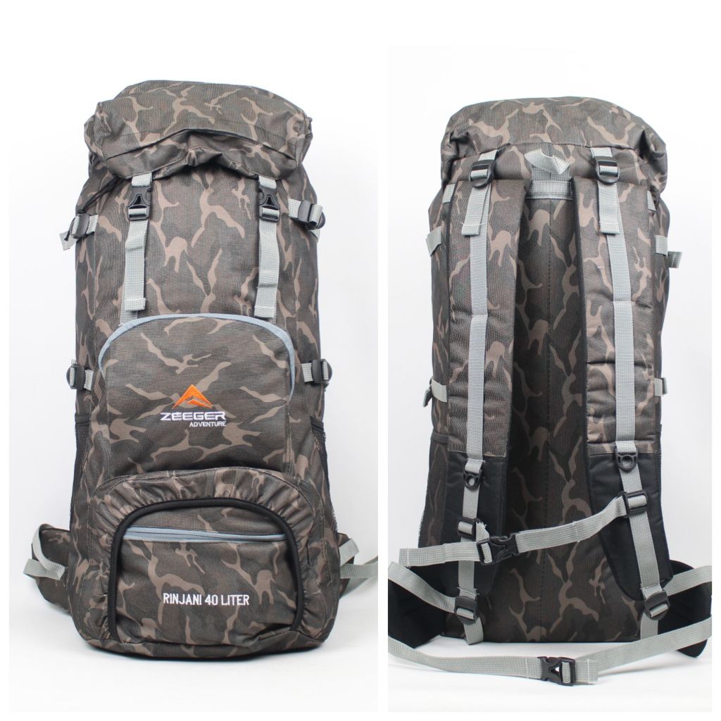 Tas Carrier 50/60 Liter Murah Loreng Kualitas Premium