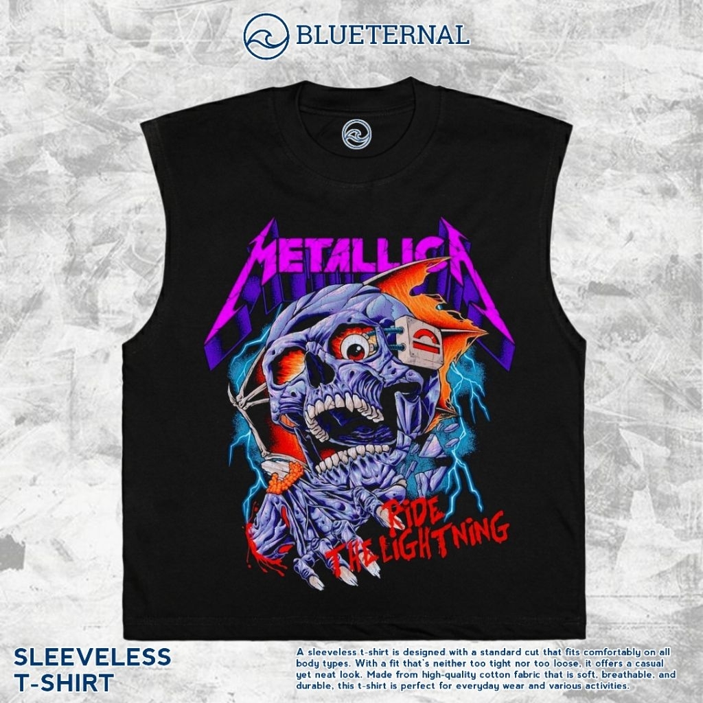 KAOS BAJU SINGLET METALLICA PURPLE | SINGLET HITAM | SINGLET BAND | KAOS BAND | BAND METAL | LEKBONG