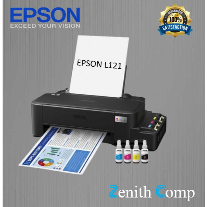 Printer EPSON EcoTank L121 (Include Tinta L121) Garansi Resmi