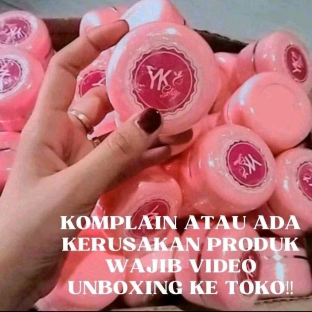 PAKET RESELLER 10 PCS CREAM YK GLOW ( ORIGINAL)