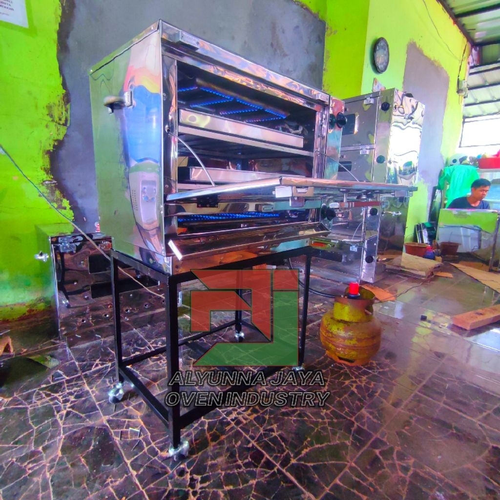 OVEN GAS ANTI KARAT, OVEN GAS STAINLESS, OVEN GAS UKURAN 60X40, Oven Gas + Bonus-bonusnya, Oven Gas,
