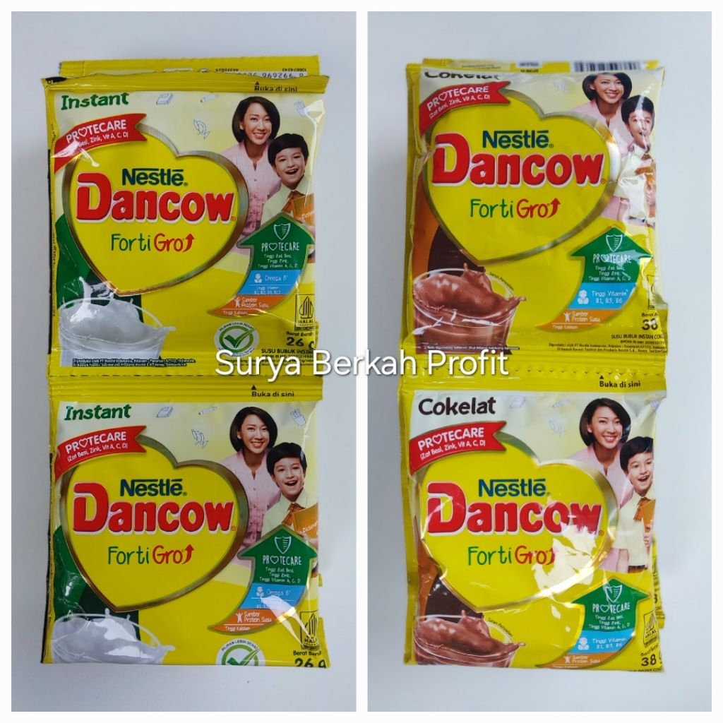 Dancow Fortigro Sachet 1 Renceng (10 pcs)