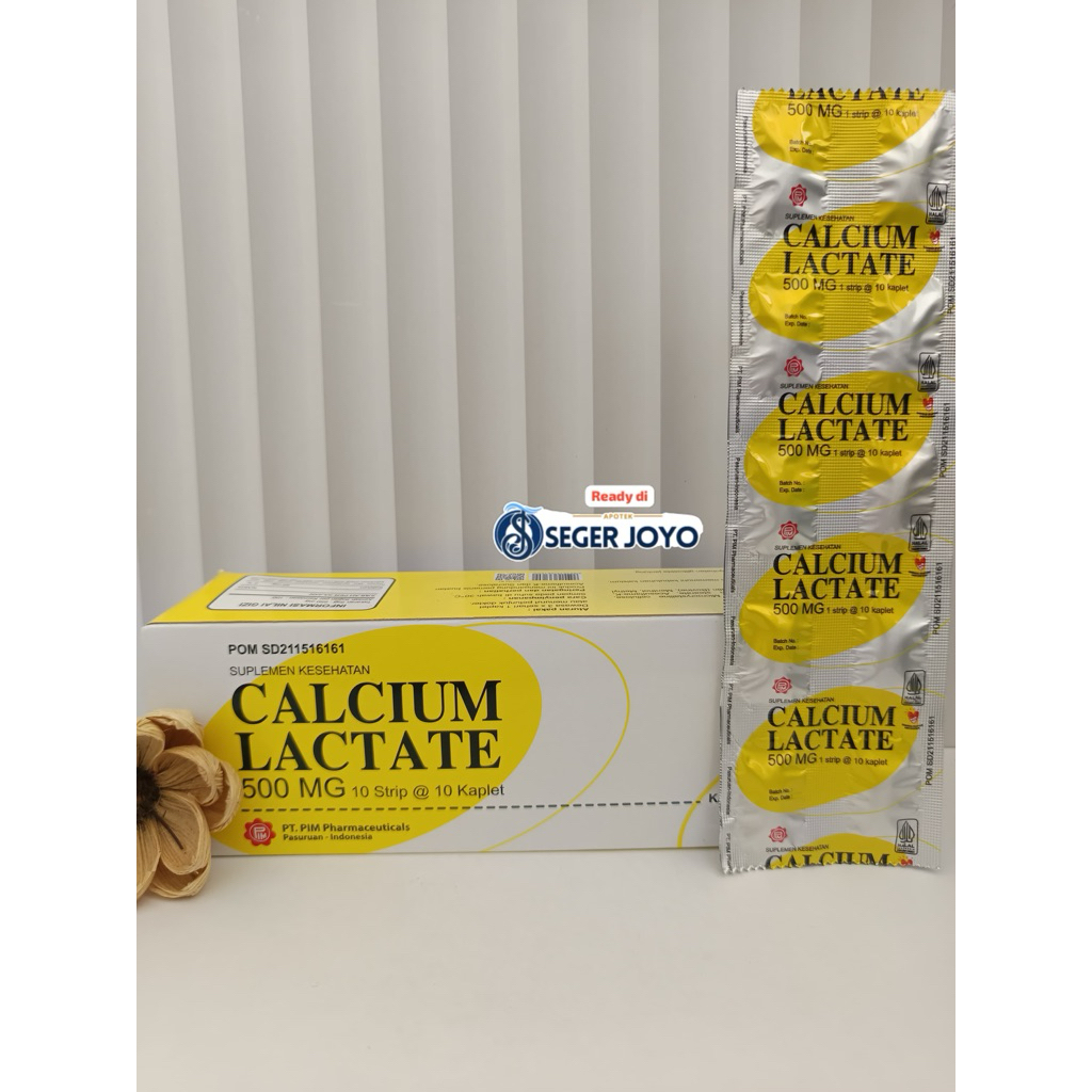 CALCIUM LACTATE 500 MG (Box)