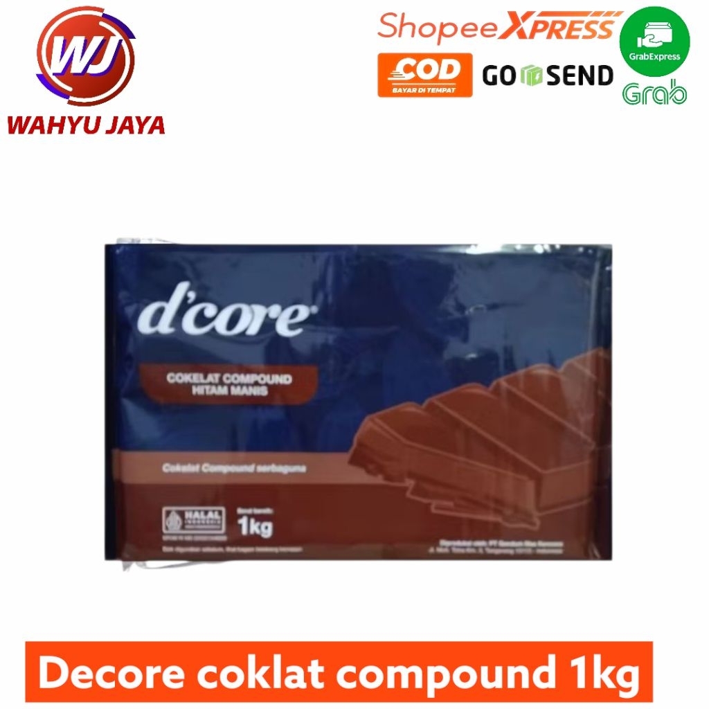 DCORE COKELAT COMPOUND DARK 1KG