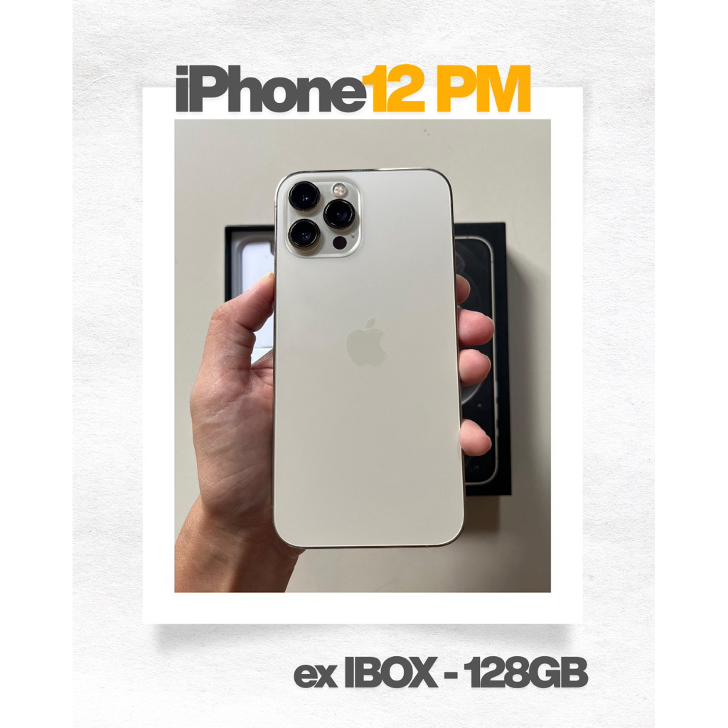 IPHONE 12 PRO MAX 128GB IBOX GOLD