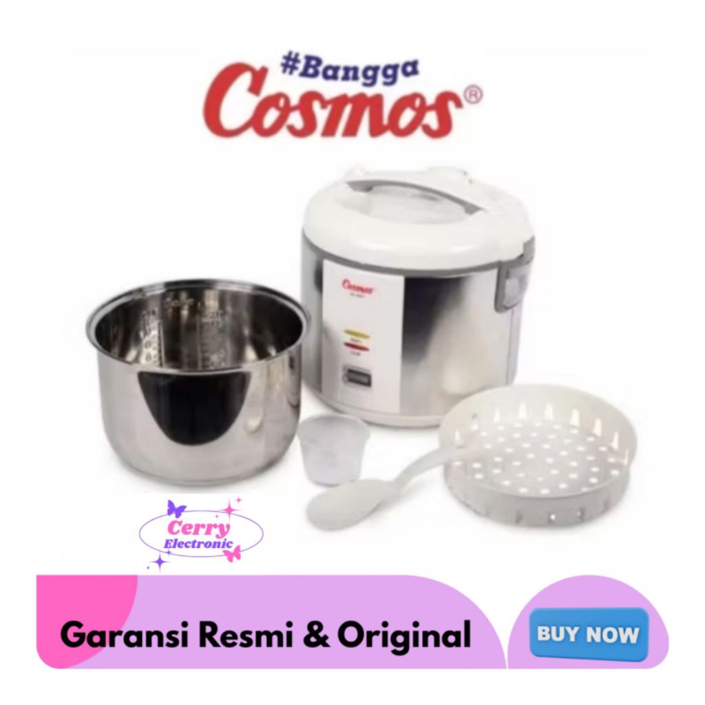 Magic Com COSMOS CRJ 9303 Panci Stainless 2Liter 3in1