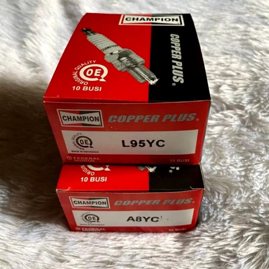 Busi CHAMPION Z9YC / RG4HC / A8YC / L95YC / N11YC / N12YC / P10YC  |  Original 100 %  | 1 Pack Isi 1