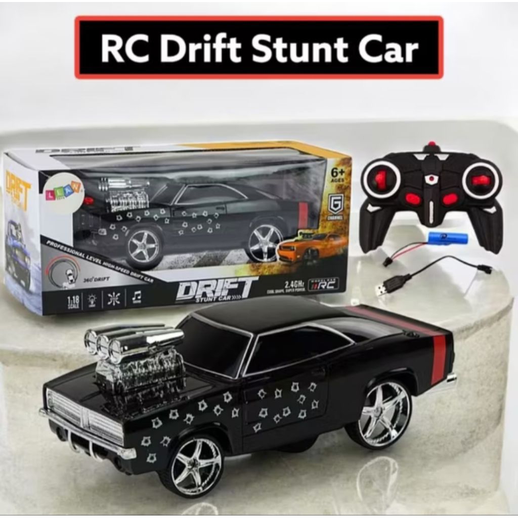 mainan anak mobil RC DRIFT fast furious