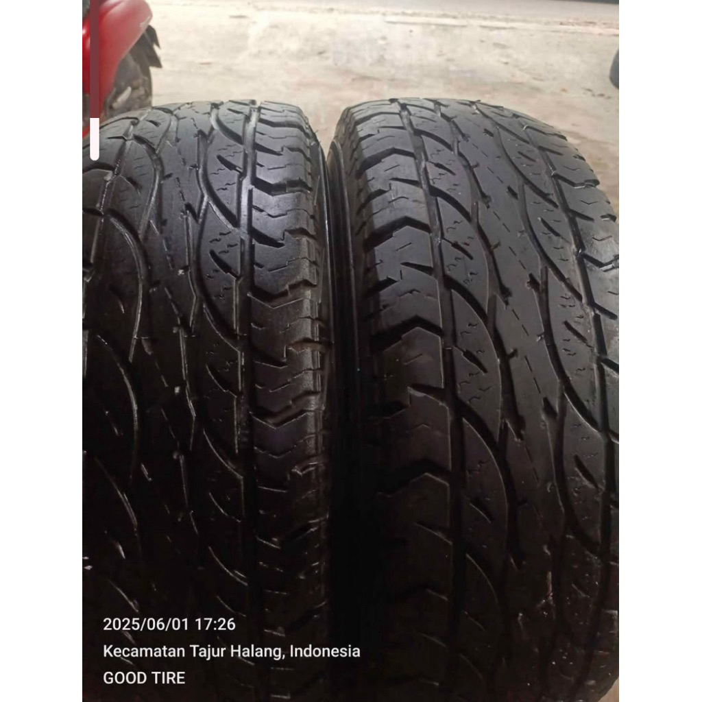 Ban mobil second ukuran 235/75 ring 15 tubeless