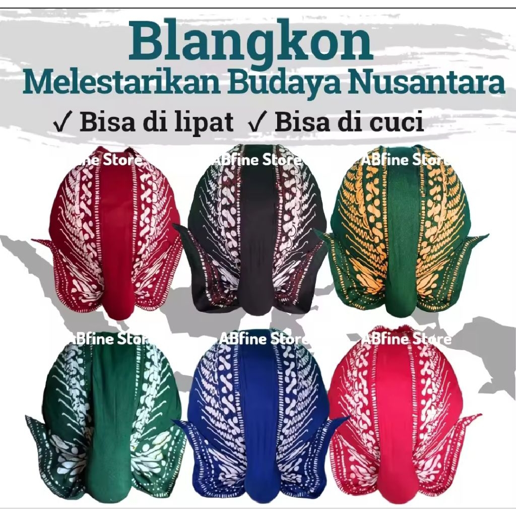 BLANGKON ANAK DEWASA ALUSAN MOTIF KUMITER