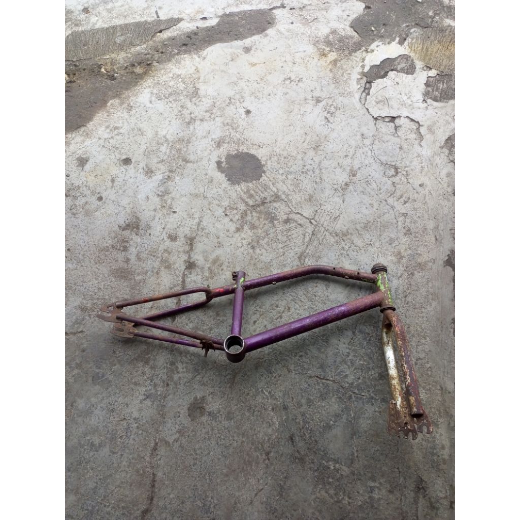 BMX 20 frame fork wimcycle metalizer