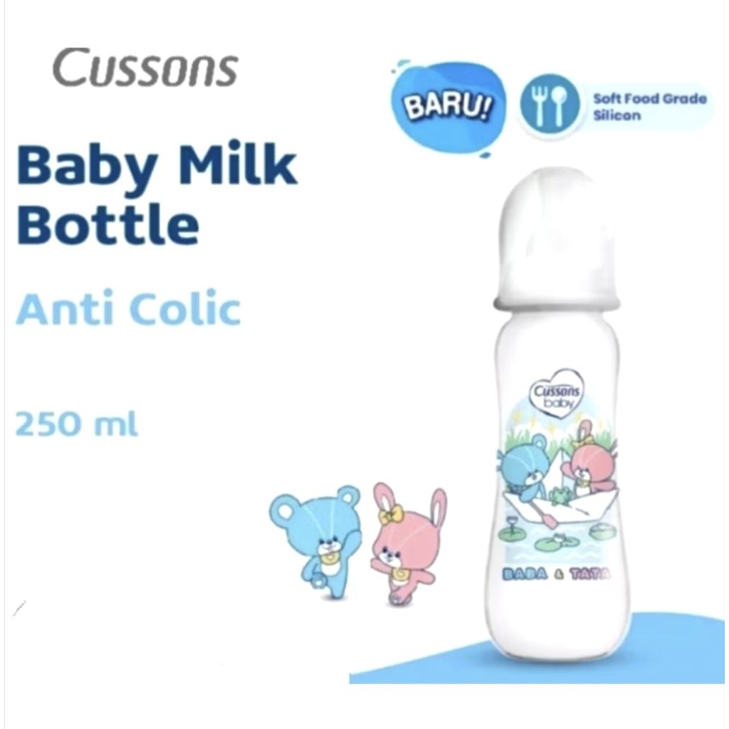 BOTOL SUSU 250ML CUSSONS