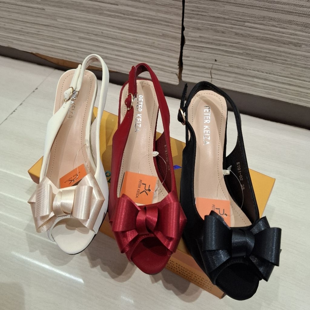Heels Wanita Brand PETER KEIZA ORI