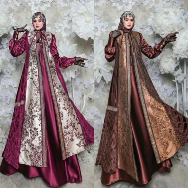 JAMILYA-VANIA-HANIFA-MAHIRA-SAVIAH SET OUTER-ARABELLA GLAMOUR BY DWINA PREMIUM SERIES
