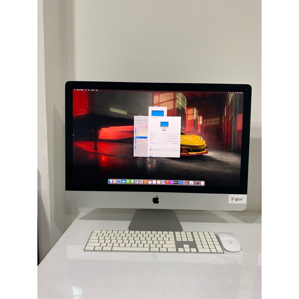 IMAC 2019 27-INCH CORE I9 RAM 32GB SSD 1TB FULLSET