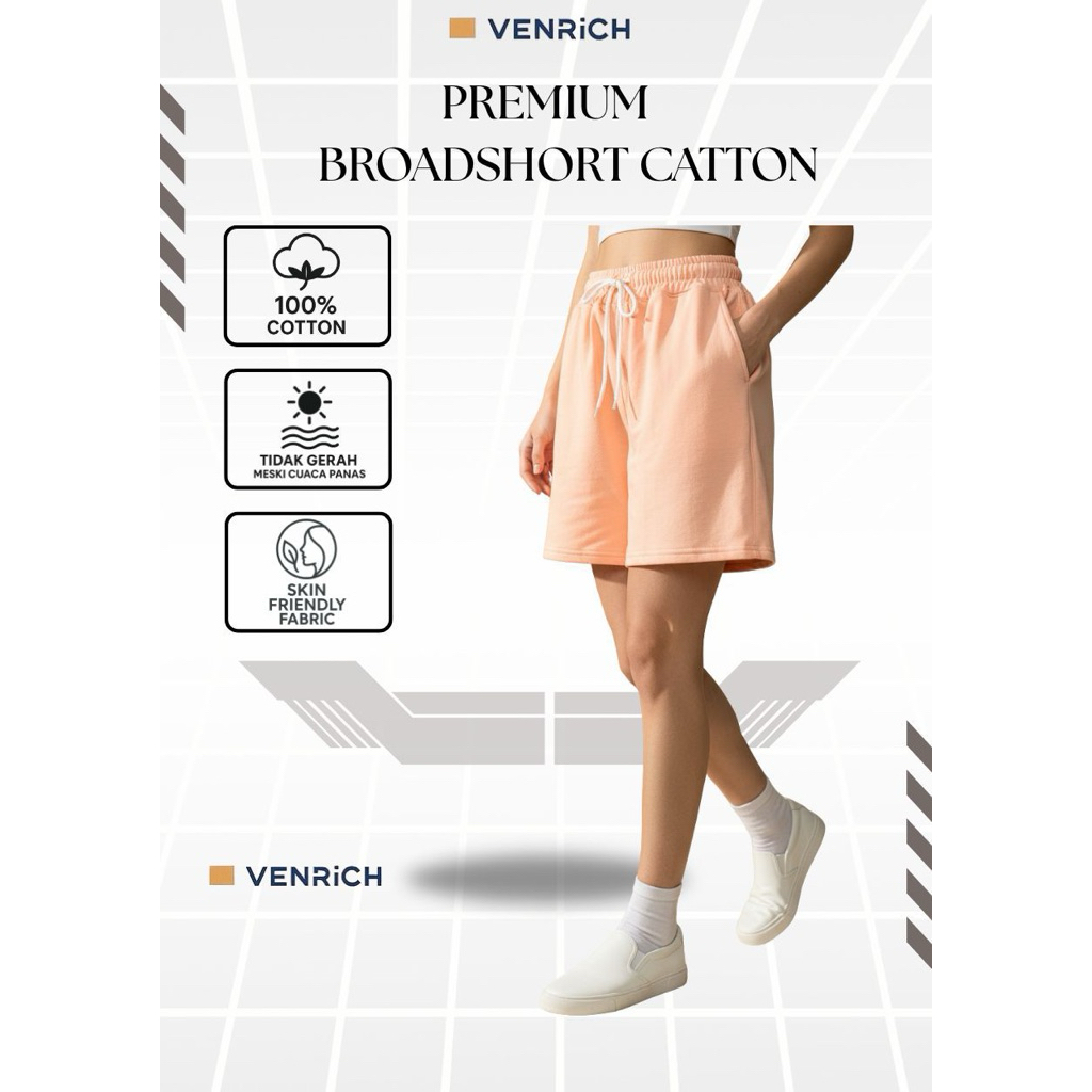 VENRICH Daily Matte Shorts (Isi 10) GROSIR – Celana Pendek Streetwear Premium Pria Celana Pendek Pri