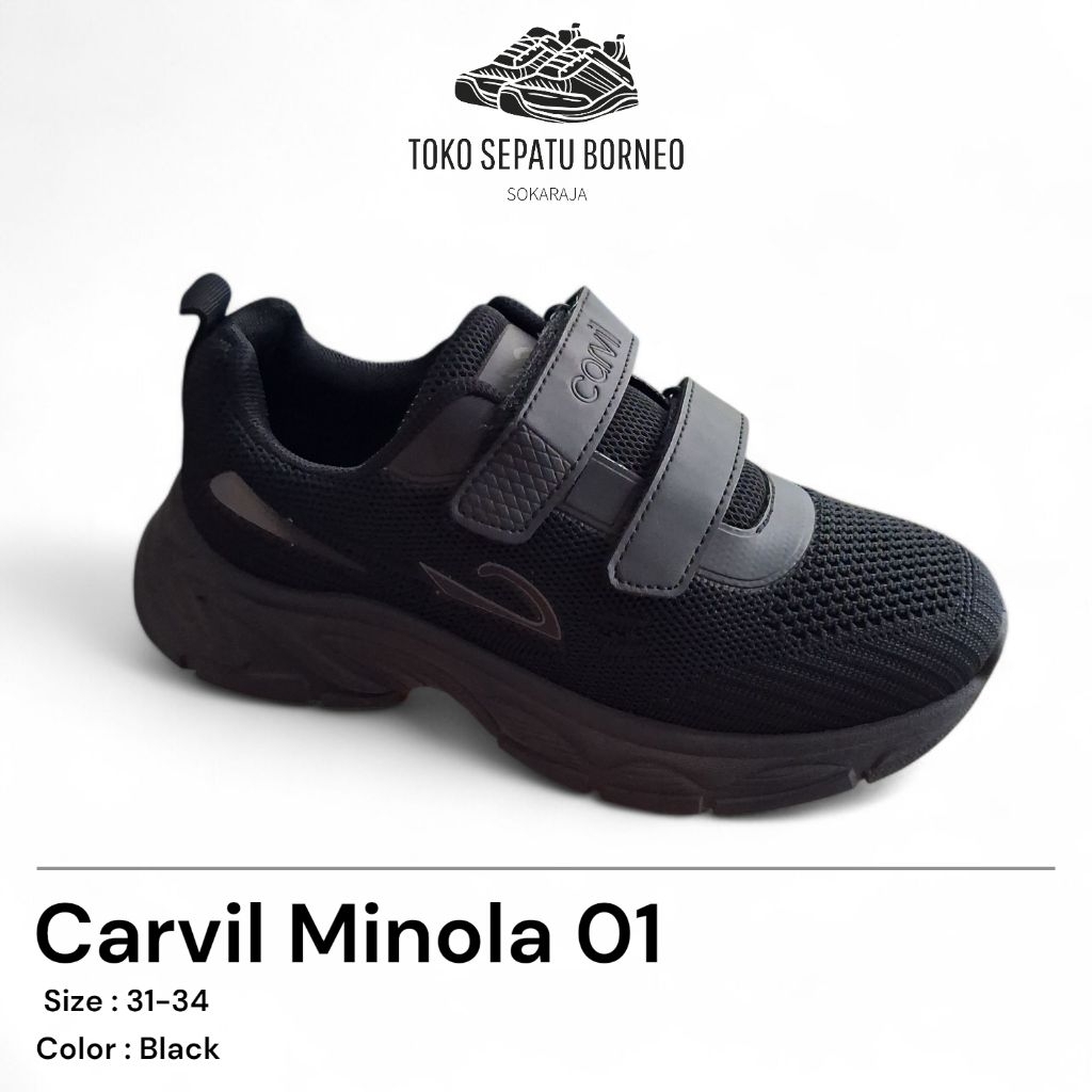 SEPATU SEKOLAH ANAK CARVIL