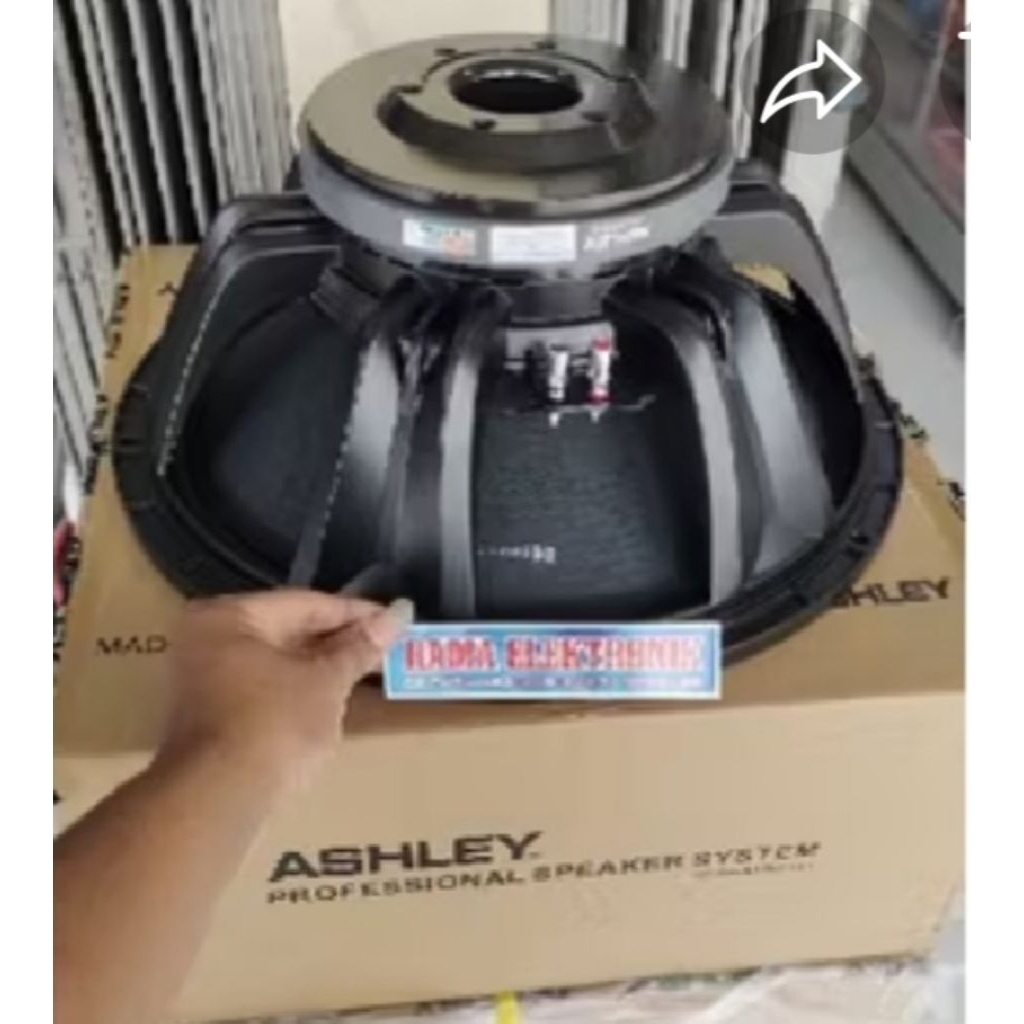 SPEAKER ASHLEY 18V400 18 INCH SUBWOOFER ASHLEY 18 V400
