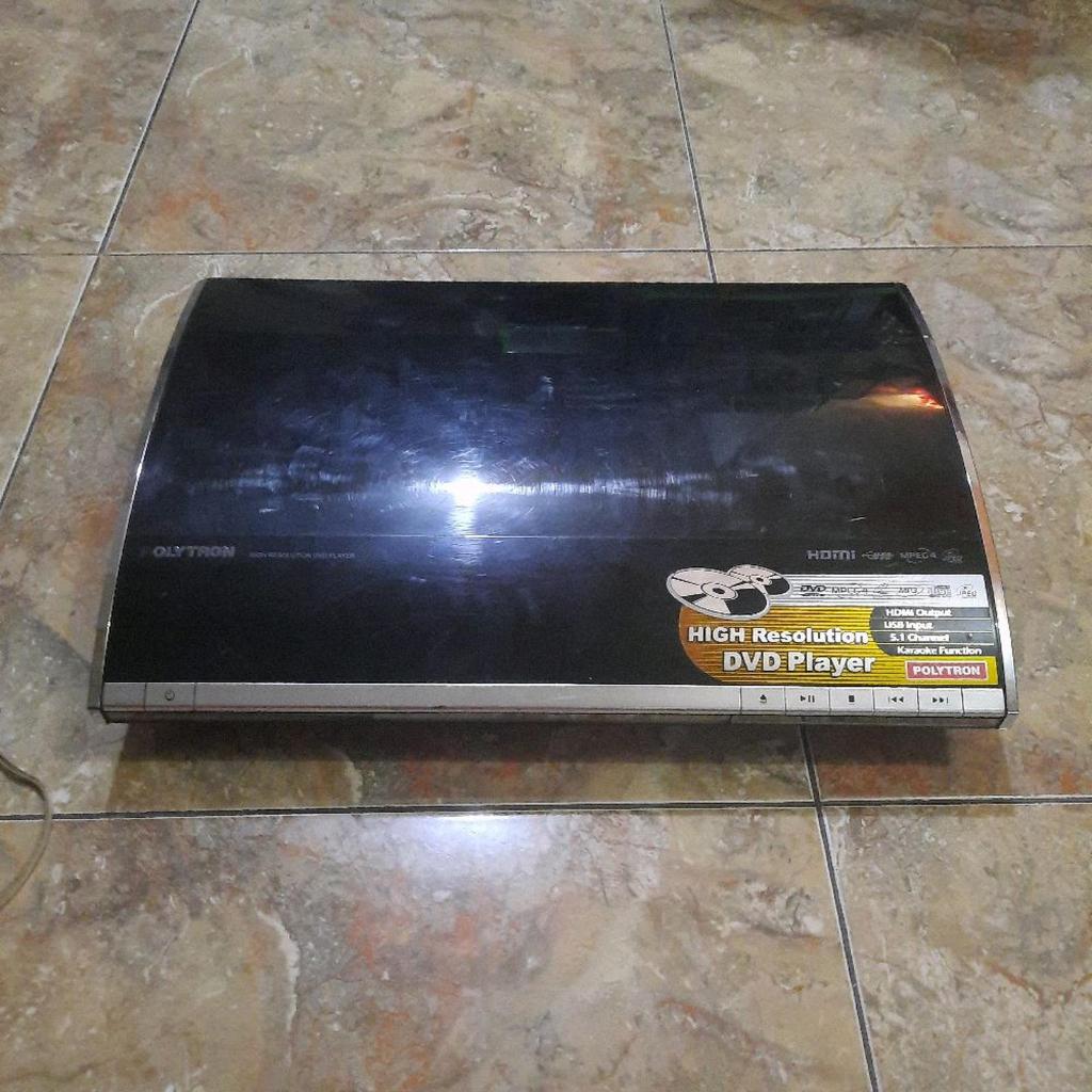 dvd vcd cd player polytron hdmi usb 5.1channel normal