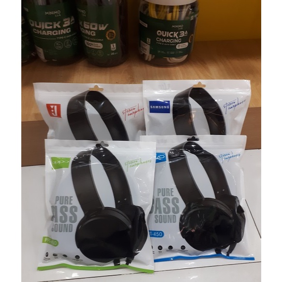 HANDSFREE HEADSET HF HEADPHONE  BANDO PPT 450