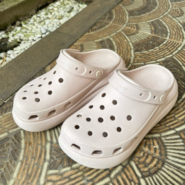 crocs crush clog quartz pink size 37-38 M5W7 ORI preloved