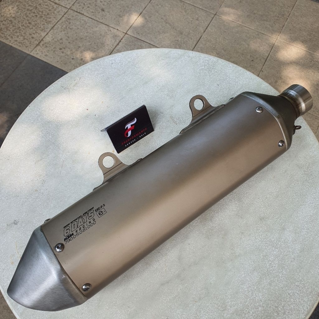 Knalpot KTM Husqvarna EXCF FE 6days silencer db killer trail crf rally klx 250 fperformance