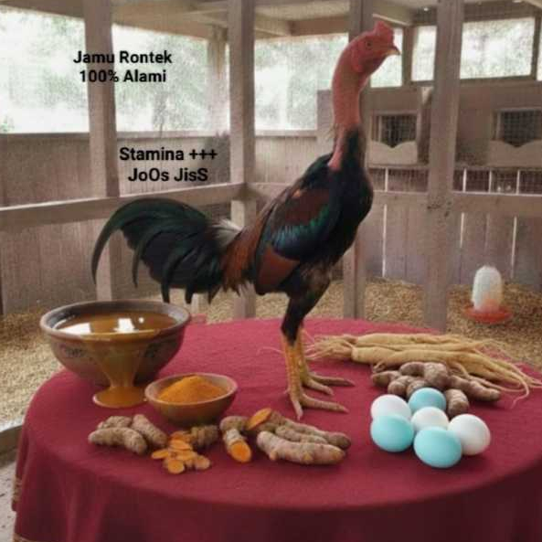 (PAKET HEMAT) 15-35-50 BUTIR JAMU RONTEK AYAM LEBIH AGRESIF GIRAS FULL SPEED NAFAS LEBIH TERATUR SAA