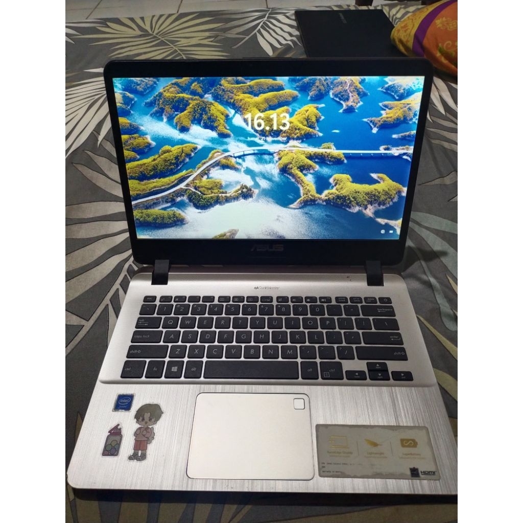 Laptop VivoBook 14_ASUS Laptop X407MA_A407MA resolusi HD (1366 x 768)
