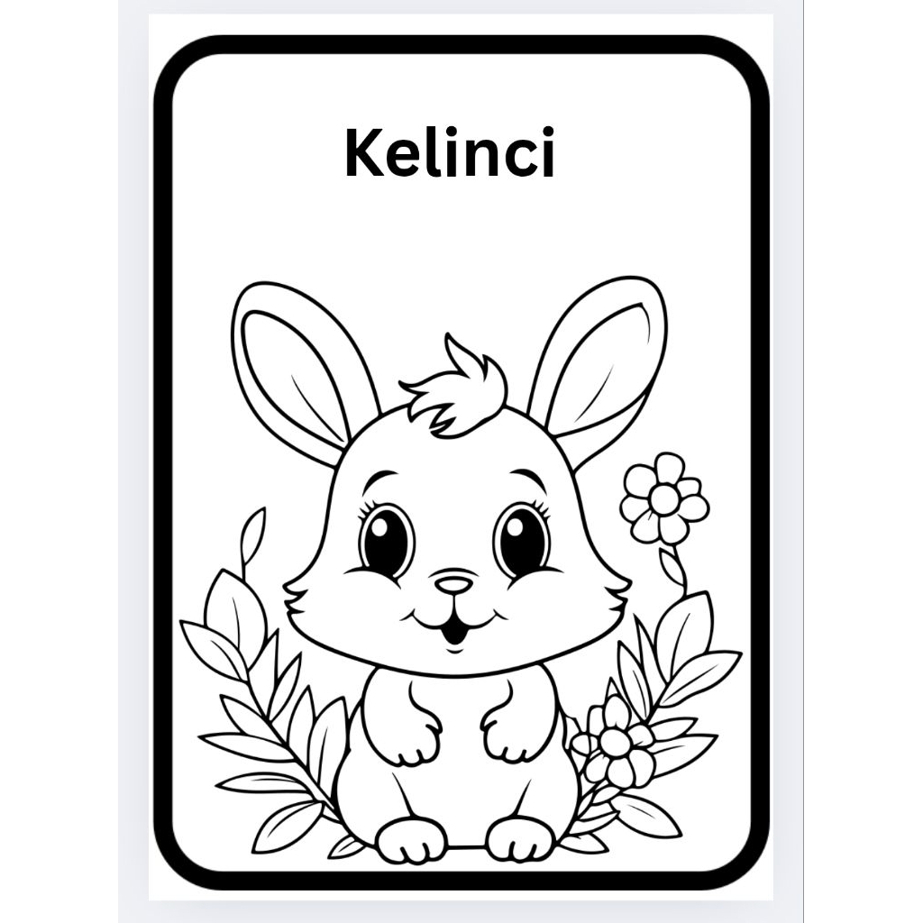 Gambar mewarnai 50 lembar free pensil warna