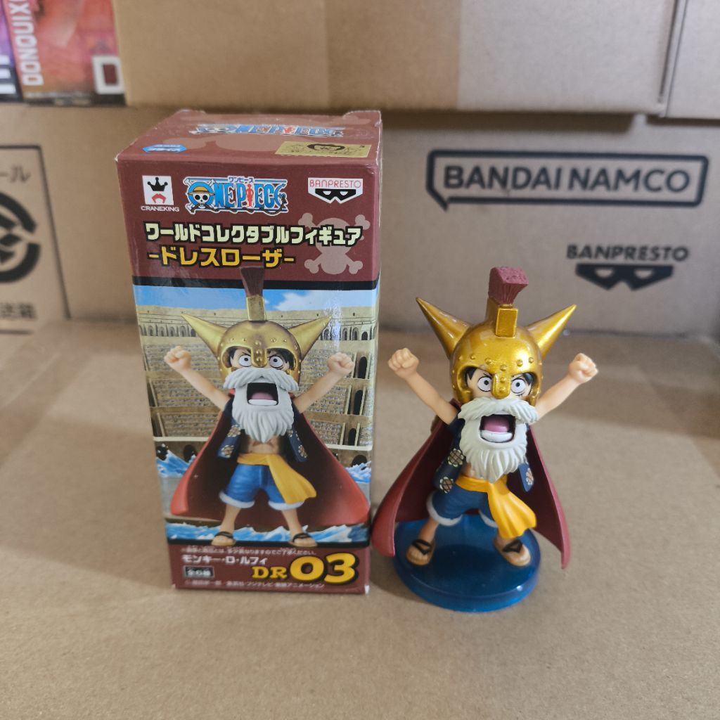 wcf one piece luffy lucci dressrossa arc gladiator lucci luffy no shf ichiban kuji ikuji pop max