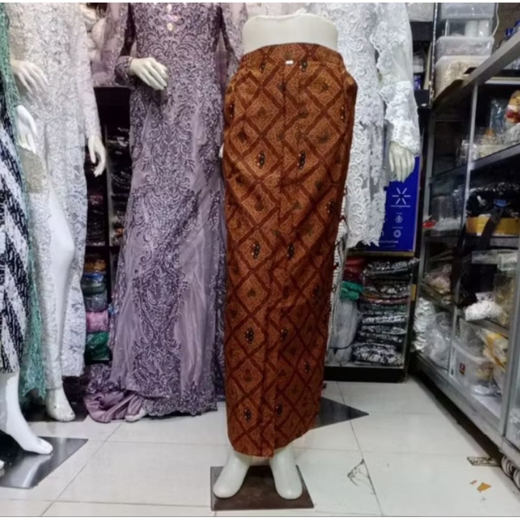 rok batik wiru/rok batik span wiru/bawahan batik wiru/rok batik wiron