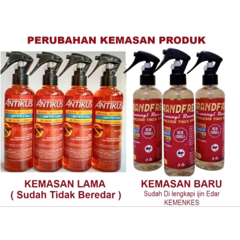 Parfum Antikus anti tikus Partikus 250 ml