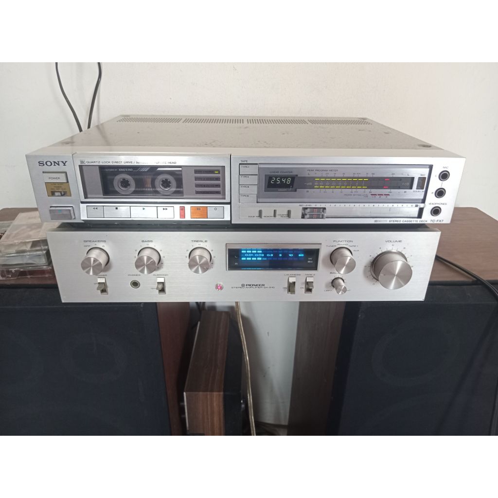 tape deck Sony TC-FX7 (by:Japan)