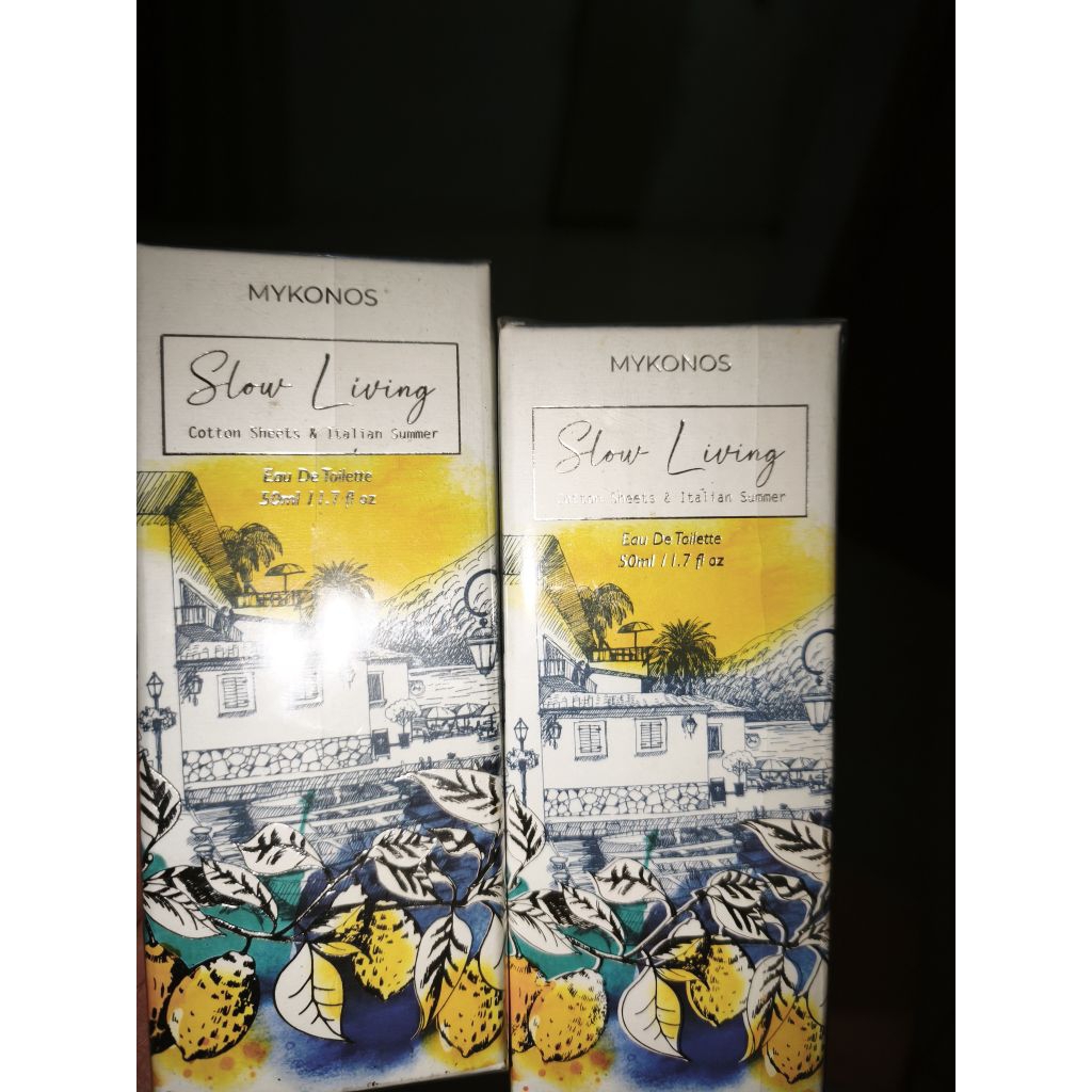 [Collector edition] Mykonos Slow Living EDT 50ml Segel BNIB (Botol lama)