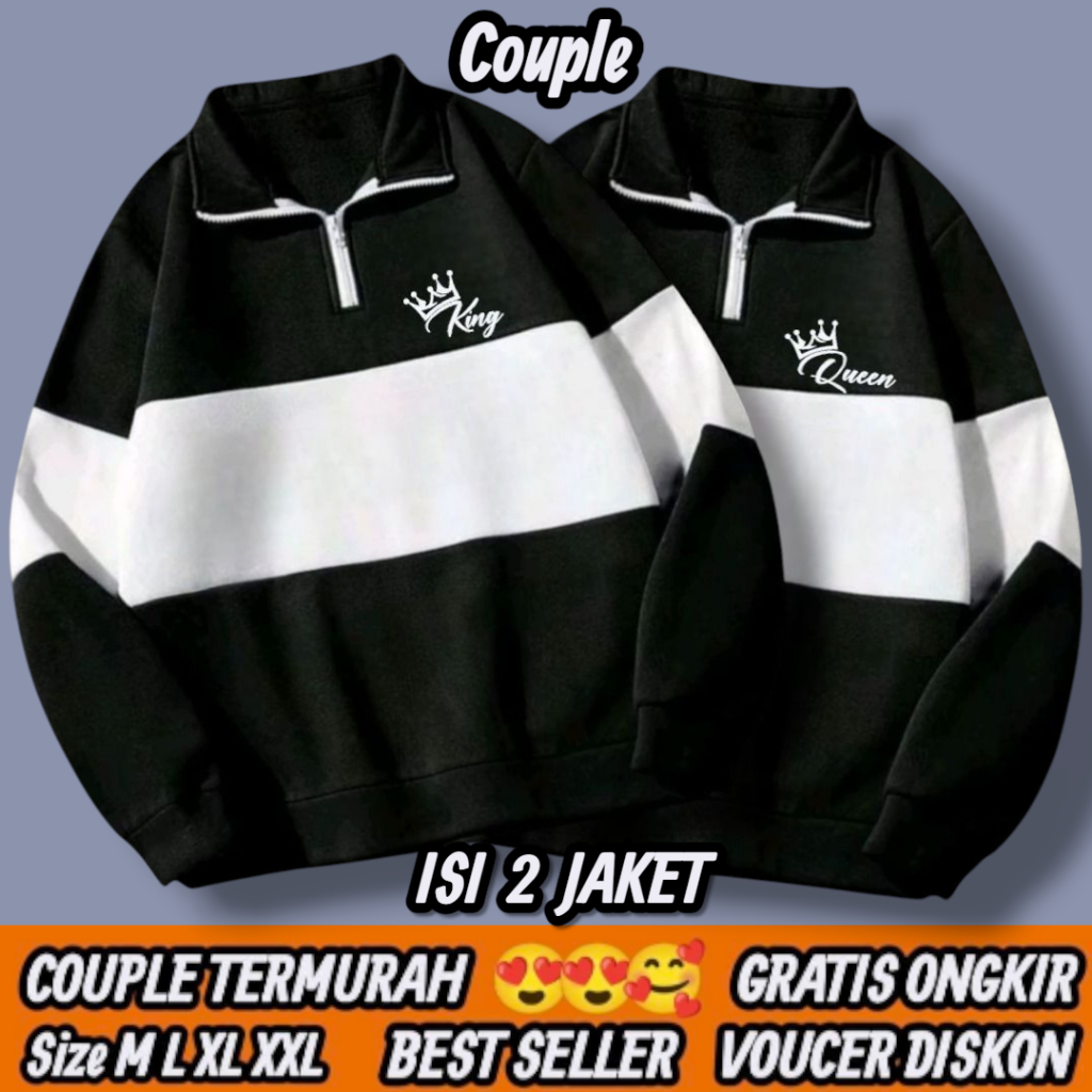 jaket couple Rugby Salur / Sweater Rugby salur / Sweater couple pacar / Hodie couple pasangan / jake