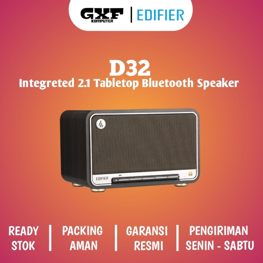 EDIFIER D32 Integreted 2.1 Tabletop Bluetooth Speaker