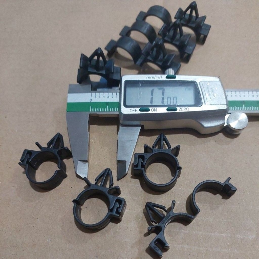 Klem Penjepit Kabel Kancing Klip Pengikat Kabel Bodi Mobil Motor Universal Original