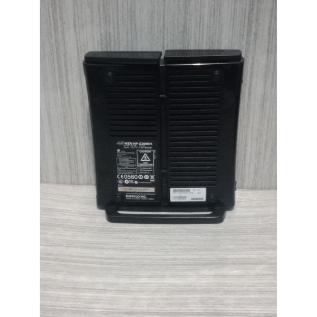 Buffalo AirStation HighPower Giga | WiFi Kuat Stabil | Router/AP Jepang | 2 Antena | Unit Mulus Norm