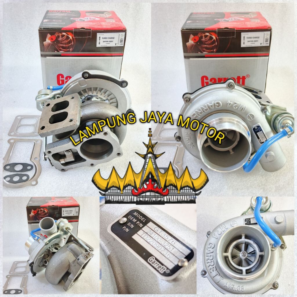 TURBO CHARGER HINO LOHAN / FM260 / FM260 TI