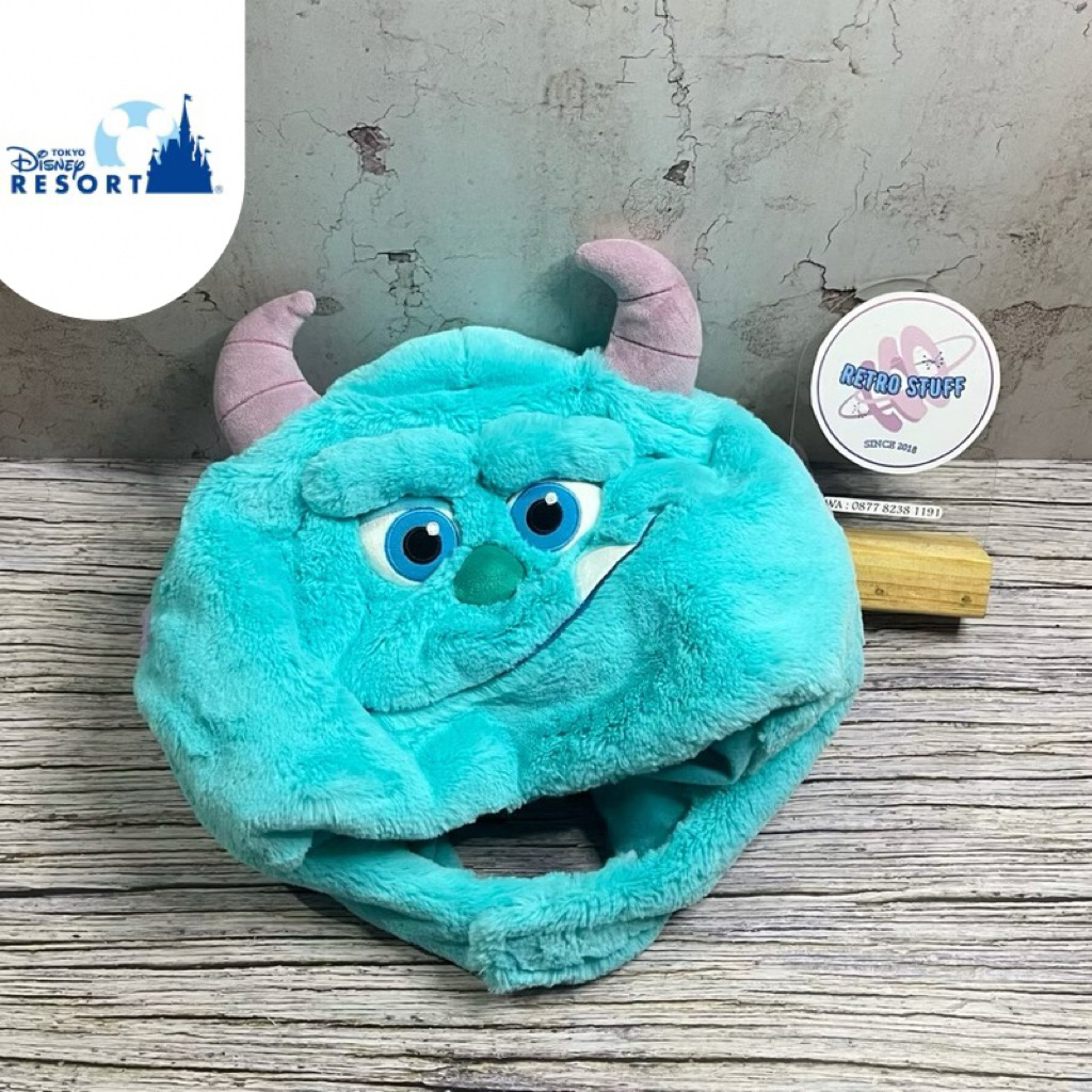 Topi Disney Sulley Monster Inc 2024 Original Tokyo Disney Resort