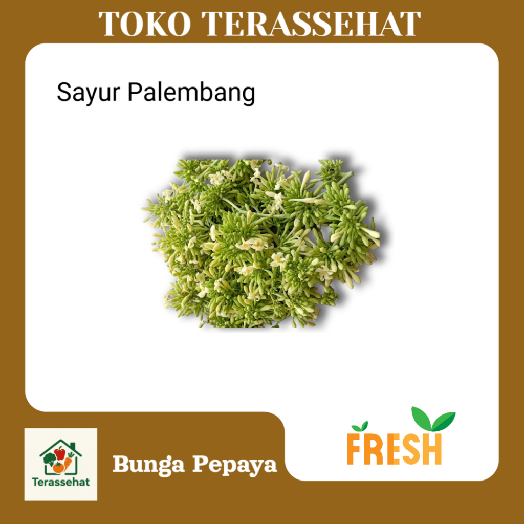 Bunga Pepaya 100gr - Toko Sayuran Segar Murah Terdekat Palembang