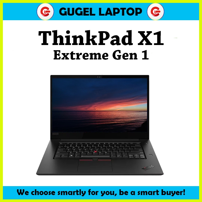 ThinkPad X1 Extreme i7 8750H 32GB 512GB GTX 1050 Ti 4GB / X1 Ekstream