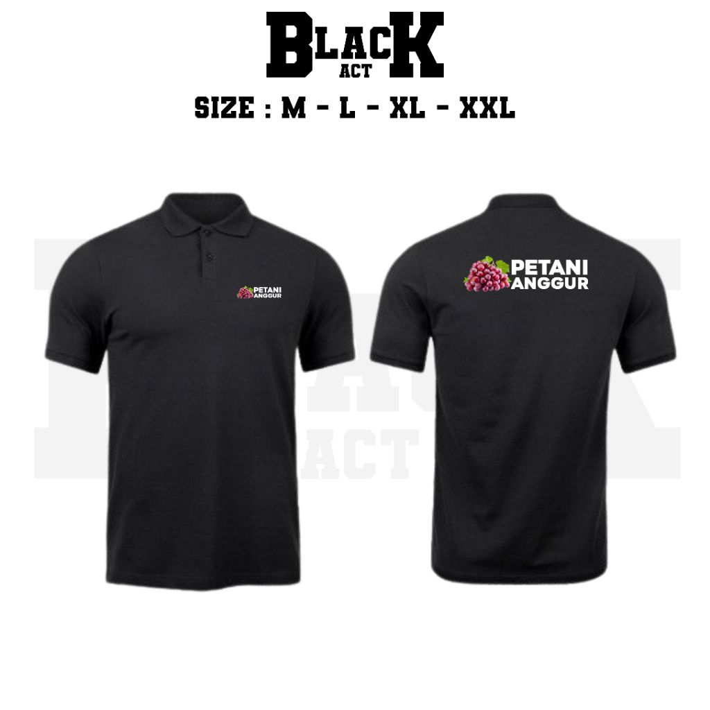 KAOS KERAH PETANI ANGGUR