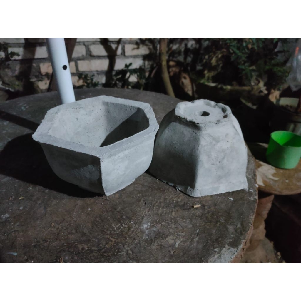 Pot Bonsai Segi enam
