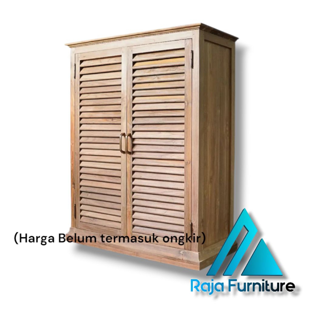 Raja Furniture Rak Sepatu Jati Doff