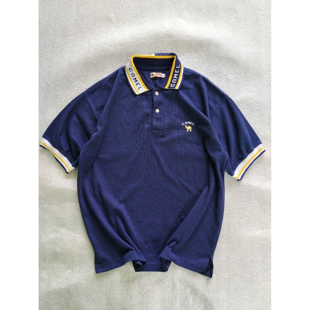 POLO SHIRT VTG CAMEL