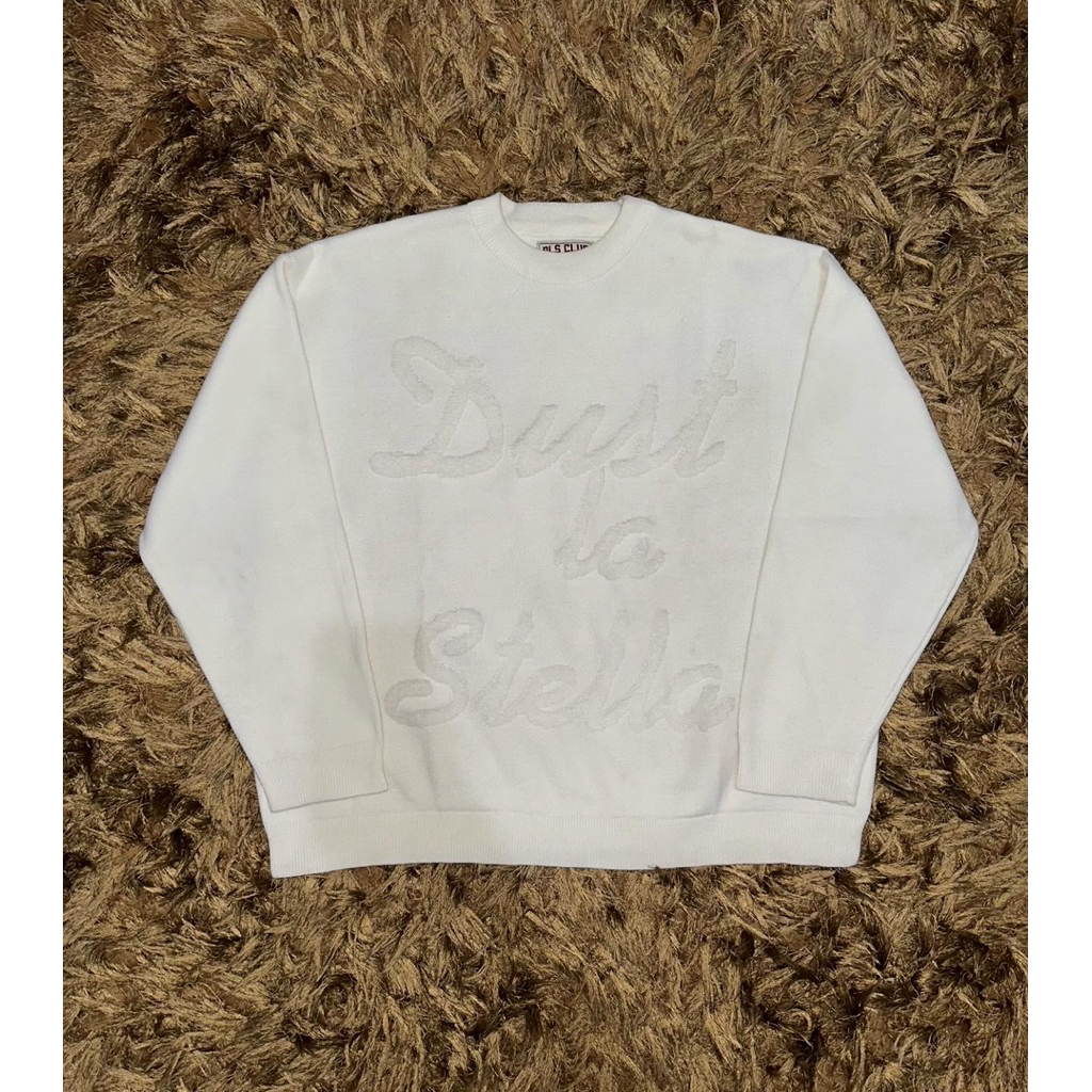 Signature Knit Long-Sleeve white