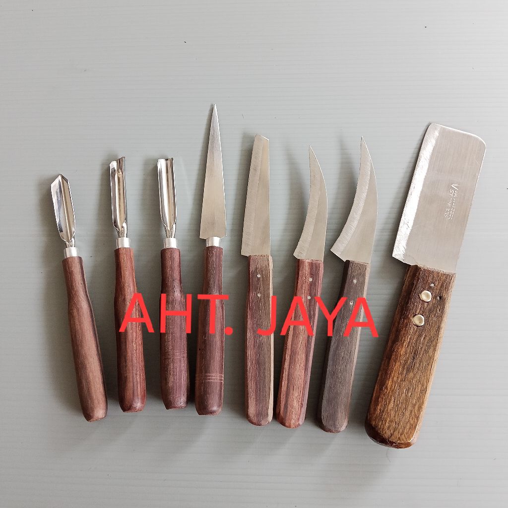 Pisau Garnish isi 8/ Pisau Carving/ Pisau tumpeng