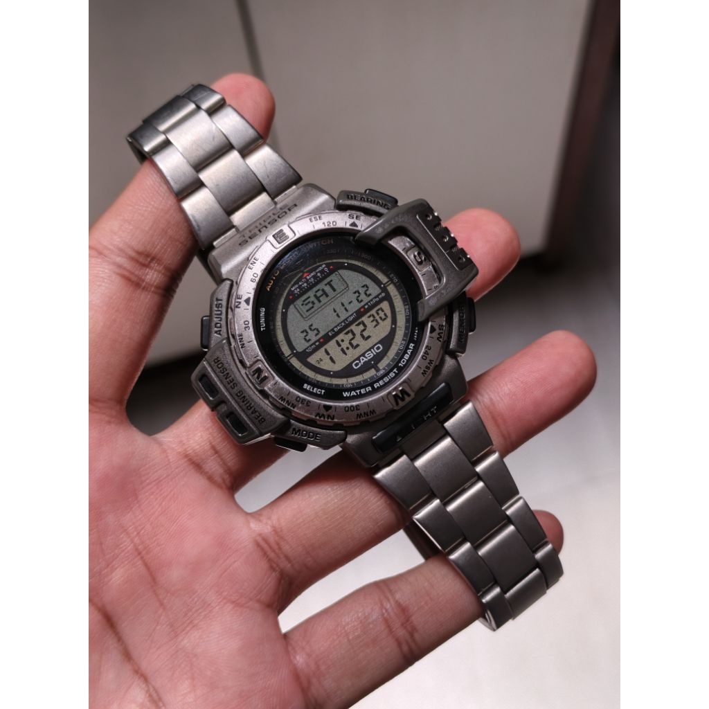 CASIO PROTREK PRT 411 ATAU PRT 40 SERI RANTAI