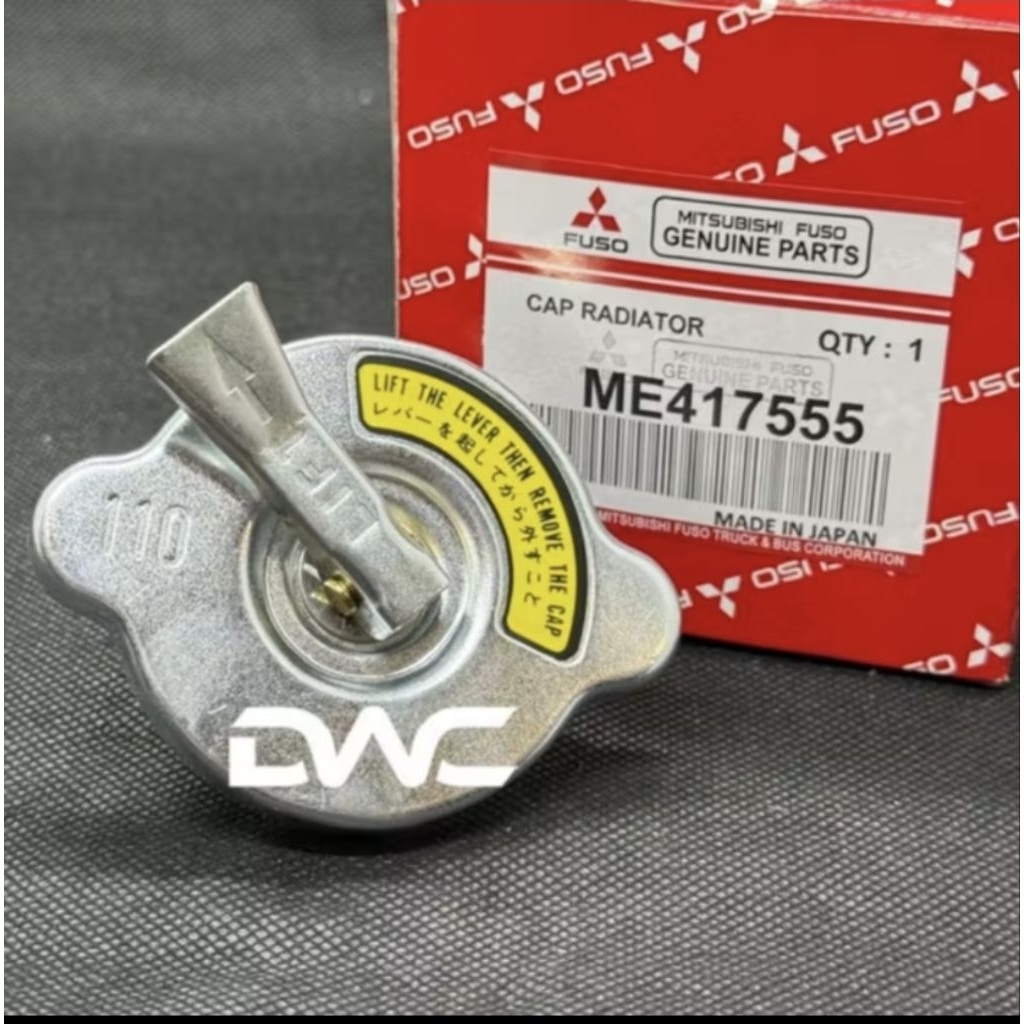 CAP TUTUP TABUNG RADIATOR MITSUBISHI PS125 CANTER EURO 4 ORIGINAL